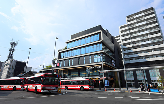 通院しやすさを求めた立地枚方市駅徒歩30秒