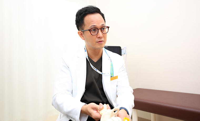 日本整形外科学会認定専門医による治療